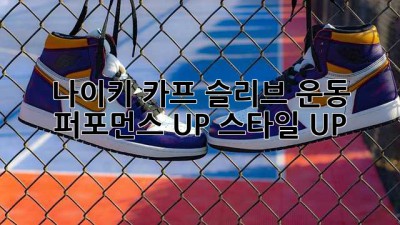 나이키 카프 슬리브: 운동 퍼포먼스 UP! 스타일 UP!